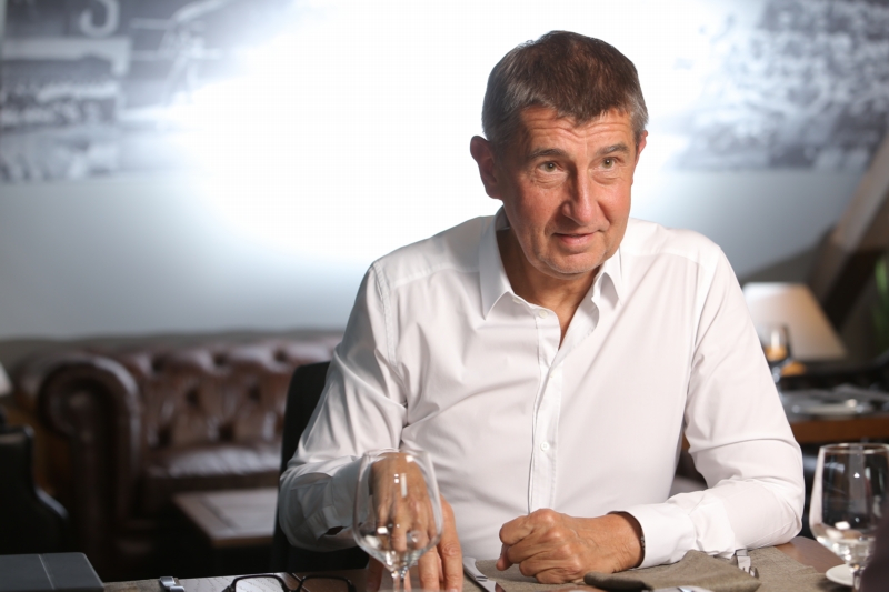 Ministr financí Andrej Babiš.