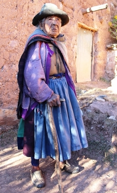 Peruánka Filomena Taipeová.