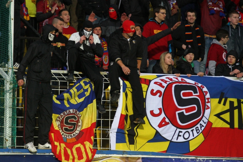 Fanoušci Sparty.