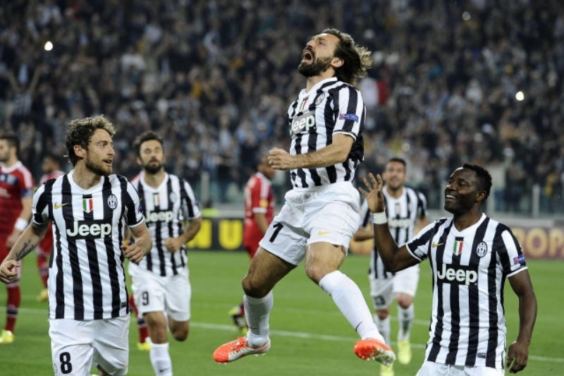 Radost fotbalistů Juventusu.