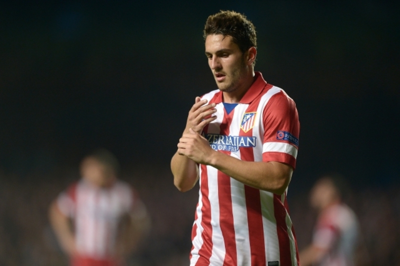 Záložník Atlética Madrid Jorge Koke. Záložník Atlética Madrid Jorge Koke.