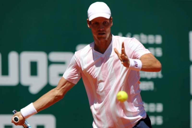 Česká tenisová jednička Tomáš Berdych.