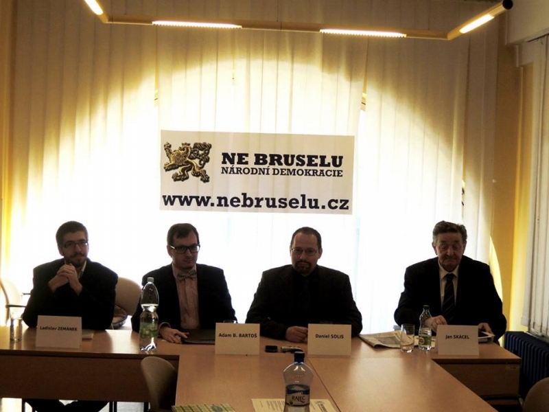 První tisková konference NE Bruselu - Národní demokracie se uskutečnila v únoru letošního roku.