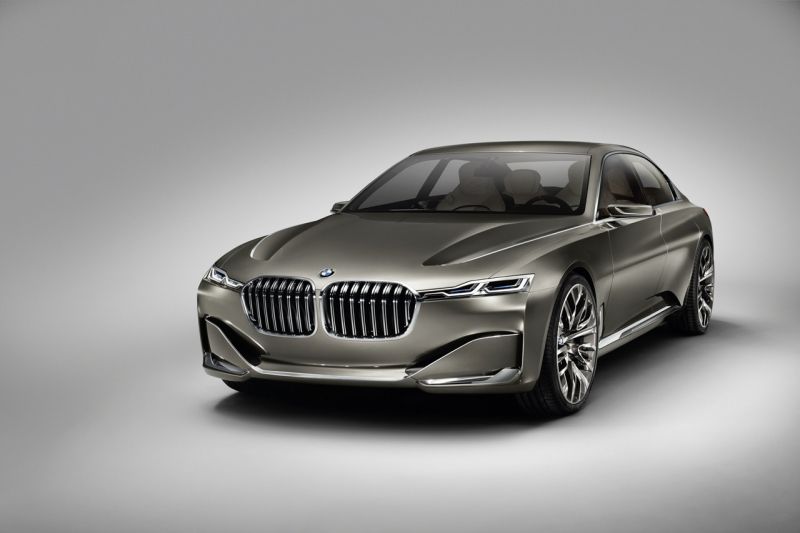 Studie BMW Vision Future Luxury s laserovými světlomety.
