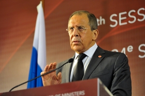 Lavrov a Kreml současnou ukrajinskou vládu neuznávají.