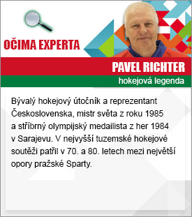 Hokejový expert Pavel Richter.