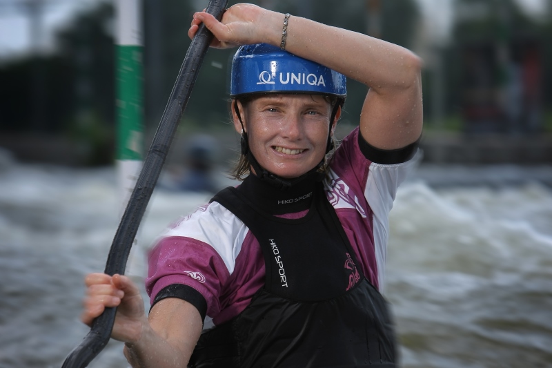 Kajakářka Štěpánka Hilgertová má stále motivaci a ani v 46 letech kariéru nekončí. Kajakářka Štěpánka Hilgertová má stále motivaci a ani v 46 letech kariéru nekončí.