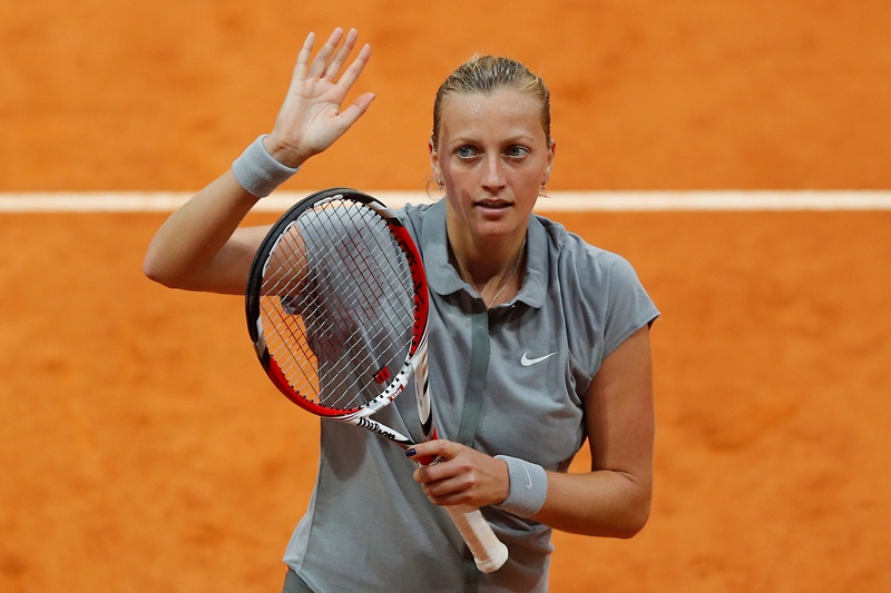 Petra Kvitová (na snímku) porazila Lucii Šafářovou. Petra Kvitová (na snímku) porazila Lucii Šafářovou.