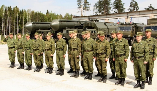 Jednotky raketových vojsk.