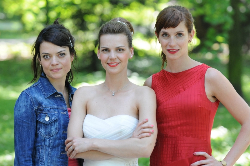 Hrdinky filmu Jana Stryková, Zuzana Stavná a Hana Vagnerová (zleva).
