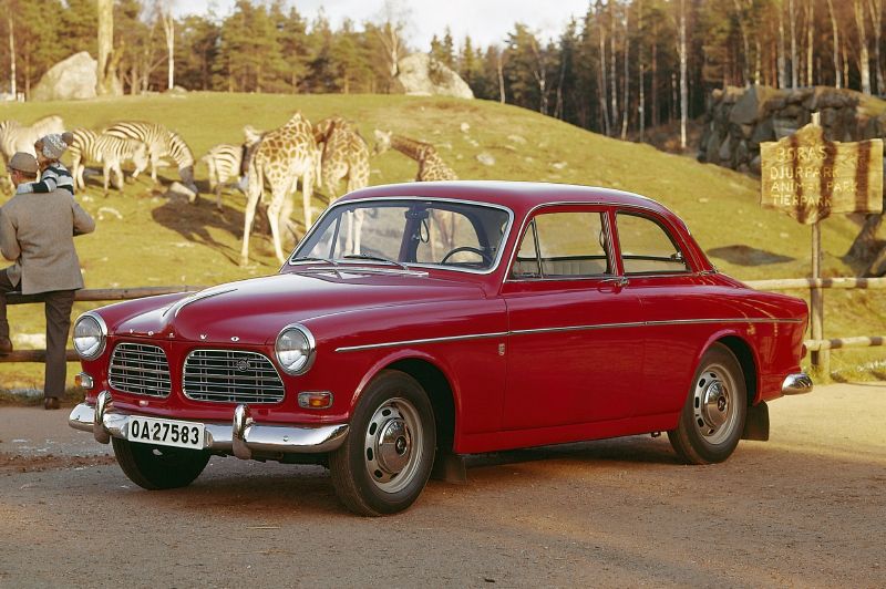 Volvo Amazon, první model vyráběný v továrně Torslanda.
