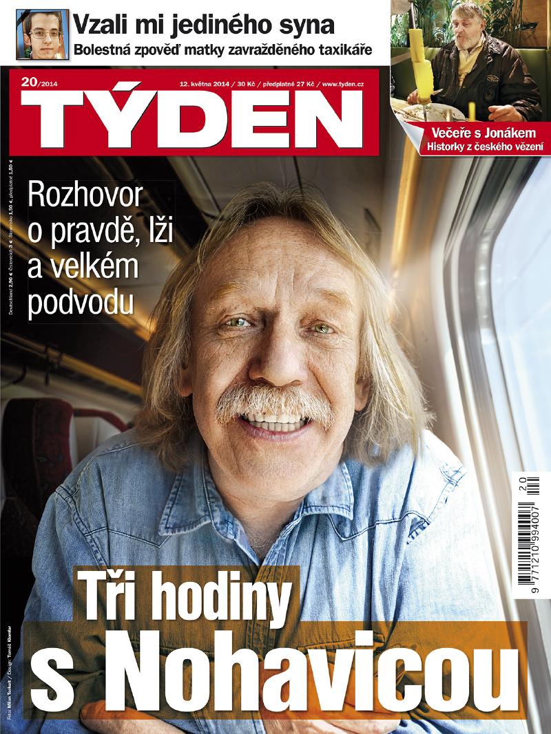 Celý rozhovor najdete v pondělním vydání časopisu TÝDEN.