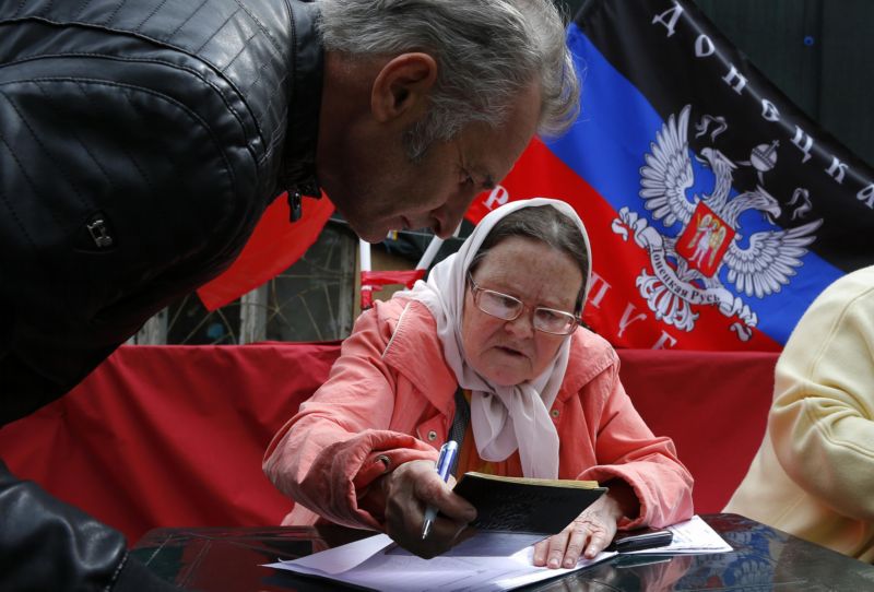 Separatisté hlásí, že v referendech hlasovala pro samostatnost většina voličů. 