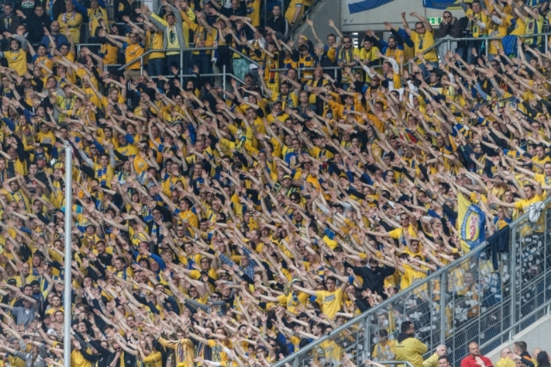 Fanoušci Braunschweigu.