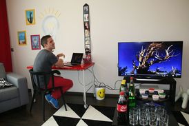 Dětský pokoj v bytě Google.