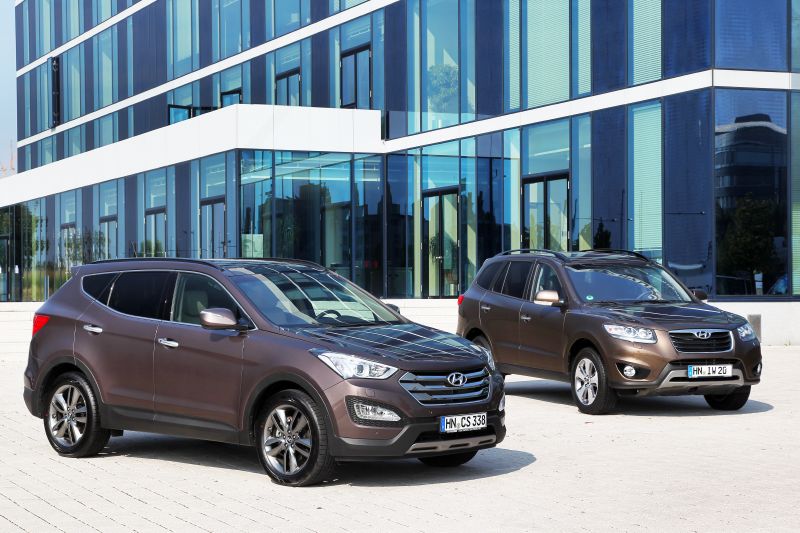Mezi vyhledávané čtyřkolky patří i Hyundai Santa Fe.