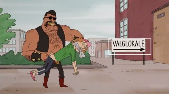 Z kontroverzního volebního videa.