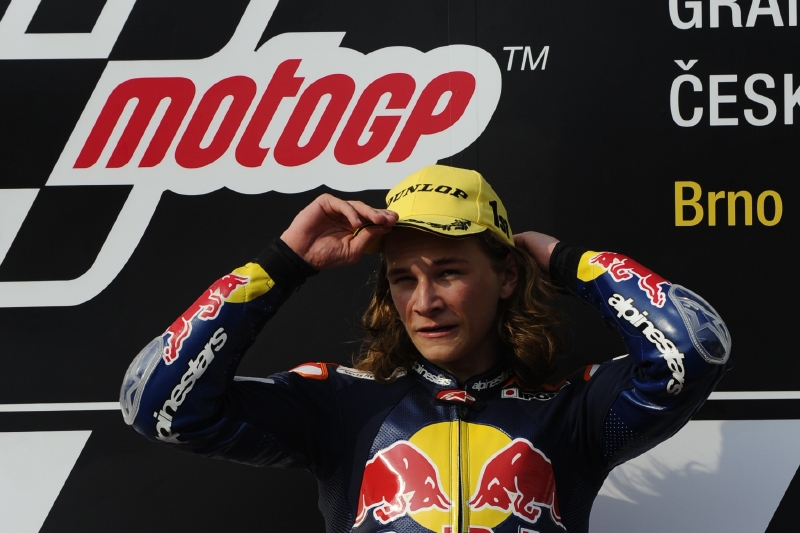 Motocyklový talent Karel Hanika.