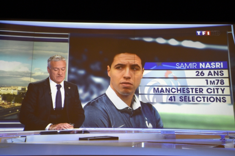 Francouzský trenér Didier Deschamps. 