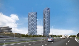 Ambiciózní projekt Prague Eye Tower na pražském Chodově.