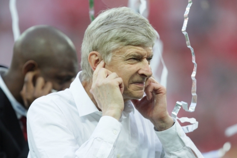 Arséne Wenger, manažer Arsenalu.