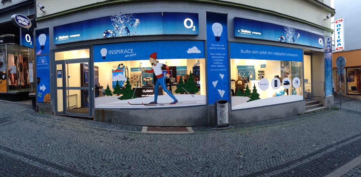 Prodejna O2.