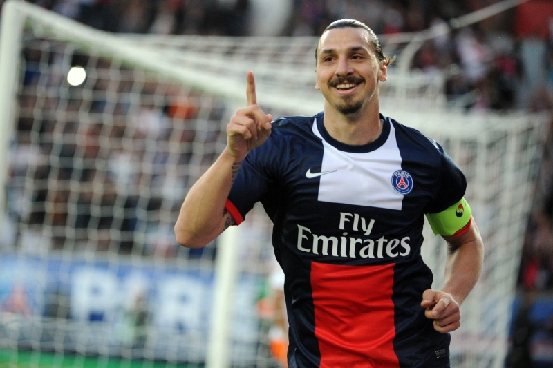 Lídr a symbol miliardářského PSG Zlatan Ibrahimović. 