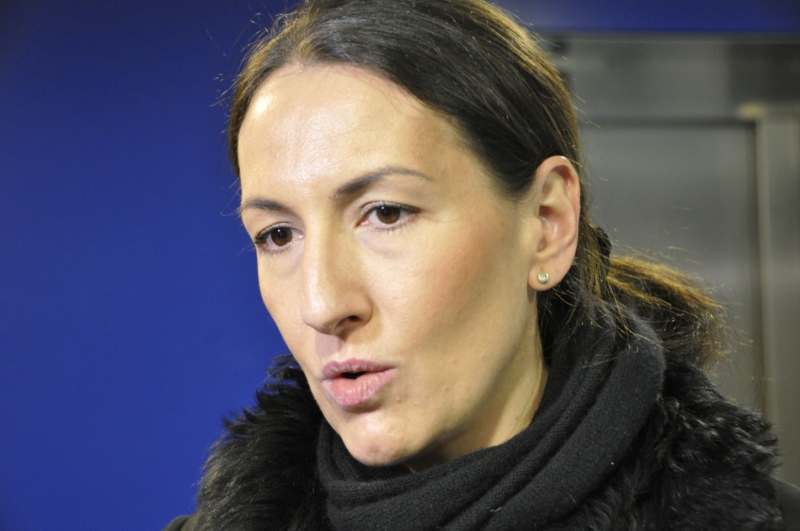 Jedna z obviněných, bývalá pražská radní Aleksandra Udženija. Jedna z obviněných, bývalá pražská radní Aleksandra Udženija.