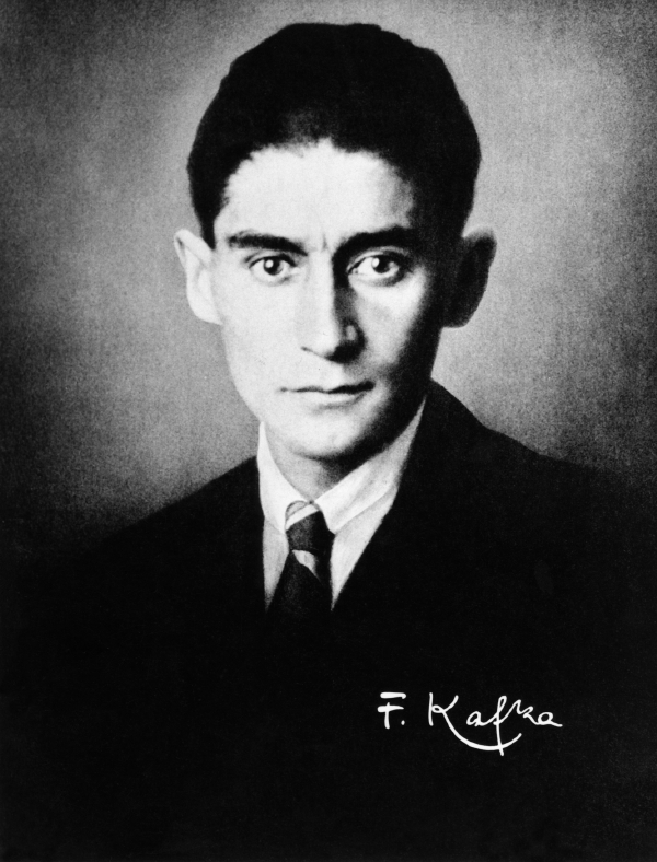 Franz Kafka na snímku z roku 1923.