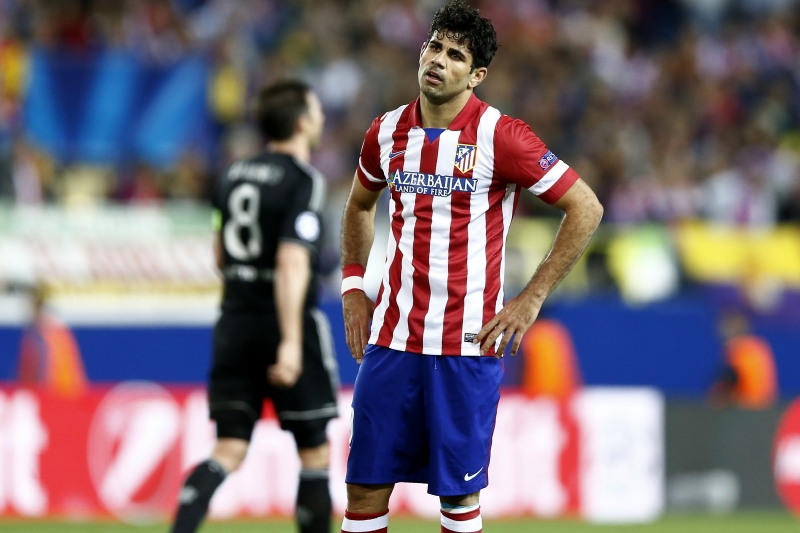Diego Costa se nechce myšlenek na finále Ligy mistrů vzdát.