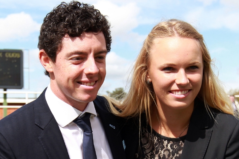 Rory McIlroy s Caroline Wozniackou.