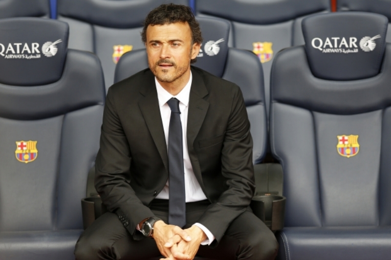 Nový trenér fotbalové Barcelony Luis Enrique.