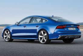 Sportovní verze kupé, tedy Audi S7 Sportback.
