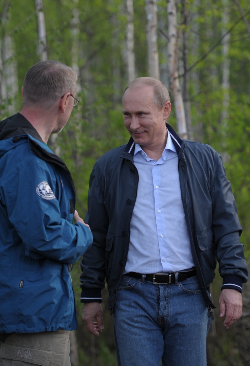 Ruský prezident Vladimir Putin. Ruský prezident Vladimir Putin.