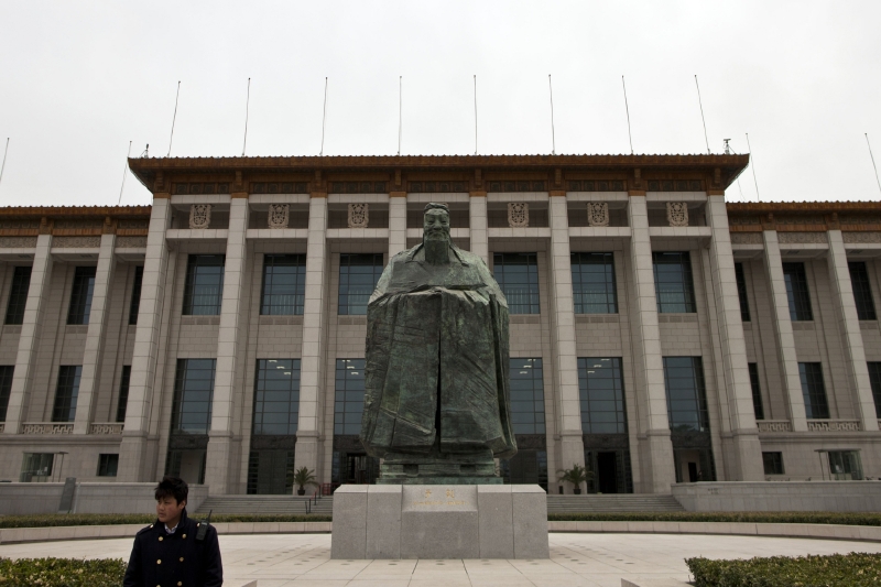 Čína zažívá boom muzeí. Na fotografii Čínské národní muzeum v Pekingu. Čína zažívá boom muzeí. Na fotografii Čínské národní muzeum v Pekingu.