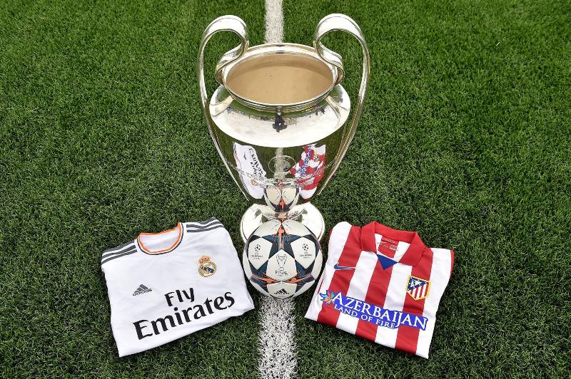 Ve finále Ligy mistrů se střetne Real a Atlético Madrid. Ve finále Ligy mistrů se střetne Real a Atlético Madrid.