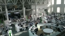 Newsroom Economie, odkud se budou videorozhovory vysílat.