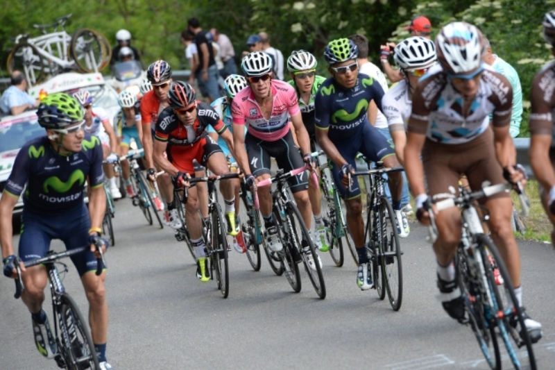 Královskou etapu Gira vyhrál Kolumbijec Nairo Quintana.