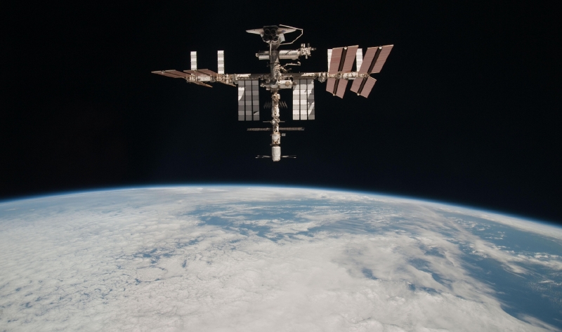 Mezinárodní vesmírná stanice ISS.
