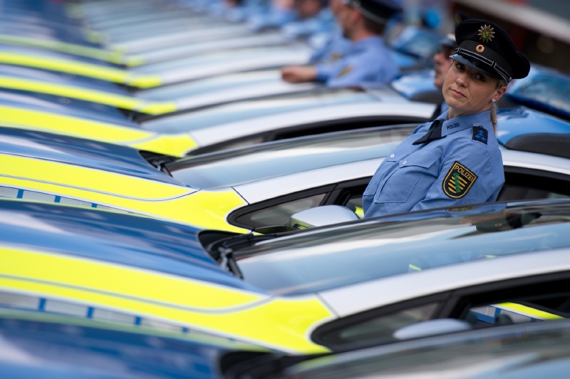 Německá policie (ilustrační foto). Německá policie (ilustrační foto).