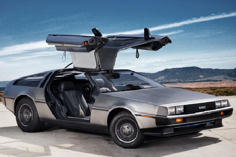 Unikátní DeLorean DMC-12, který zahrál i ve filmu.