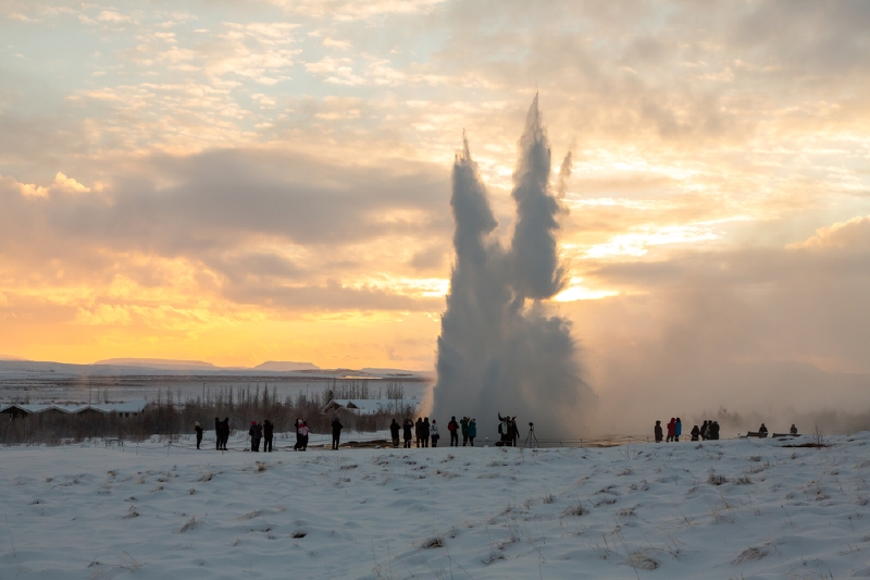 Gejzíry Haukadalur, Island. (Foto: Shutterstock.com)