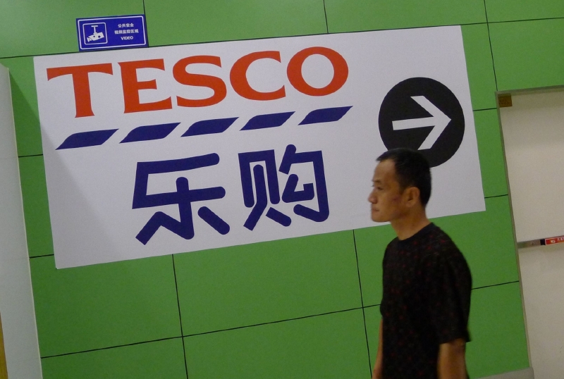 Tesco se v Číně spojilo s firmou CRE.