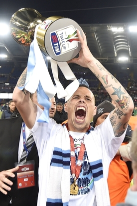 Slovenský záložník Marek Hamšík.