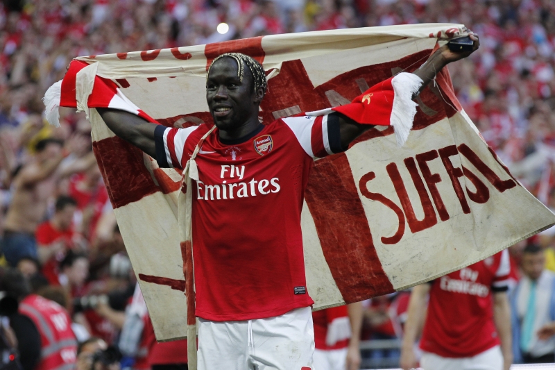 Francouzský obránce Bacary Sagna.