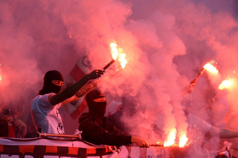 Fanoušci Slavie (ilustrační foto).