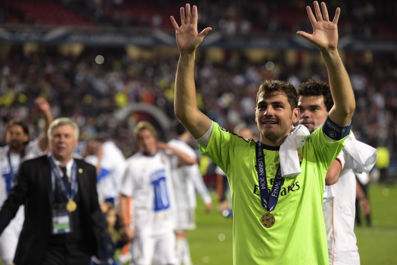 Gólman Iker Casillas. 