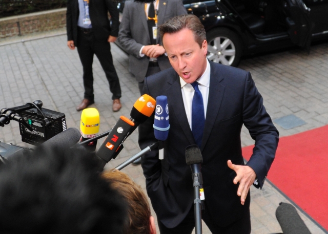Britský premiér David Cameron.