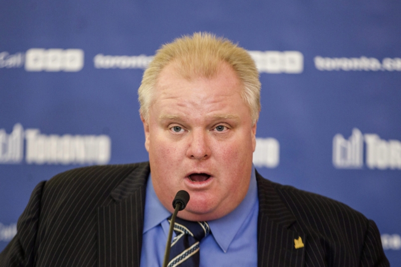 Rob Ford v současné době bojuje se závislostí na drogách.
