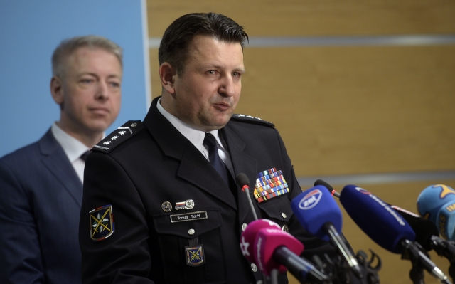 Policejní prezident Tomáš Tuhý.